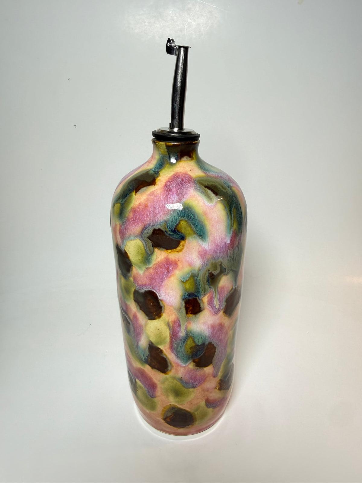 Wildflower Meadow Ceramic Oil Cruet