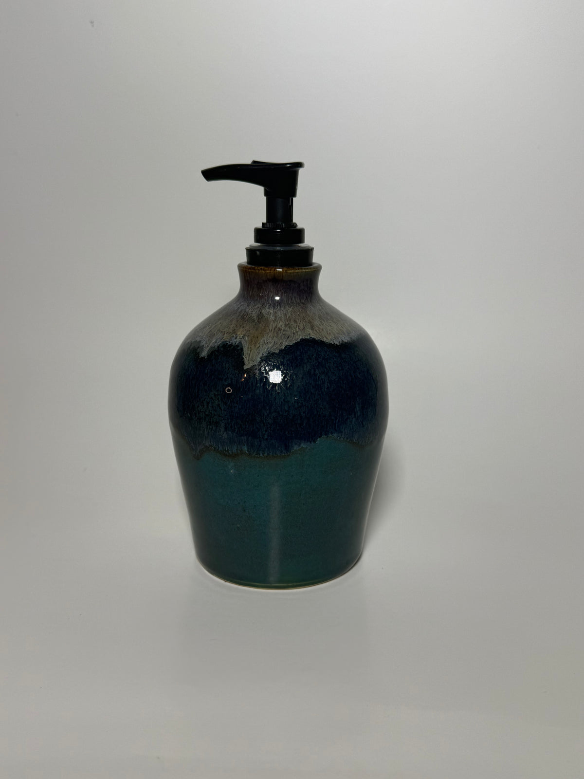 Midnight Tide Ceramic Soap Dispenser