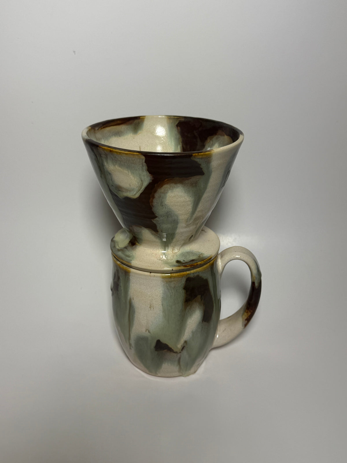 Celadon Smoke Pour-Over Coffee Set