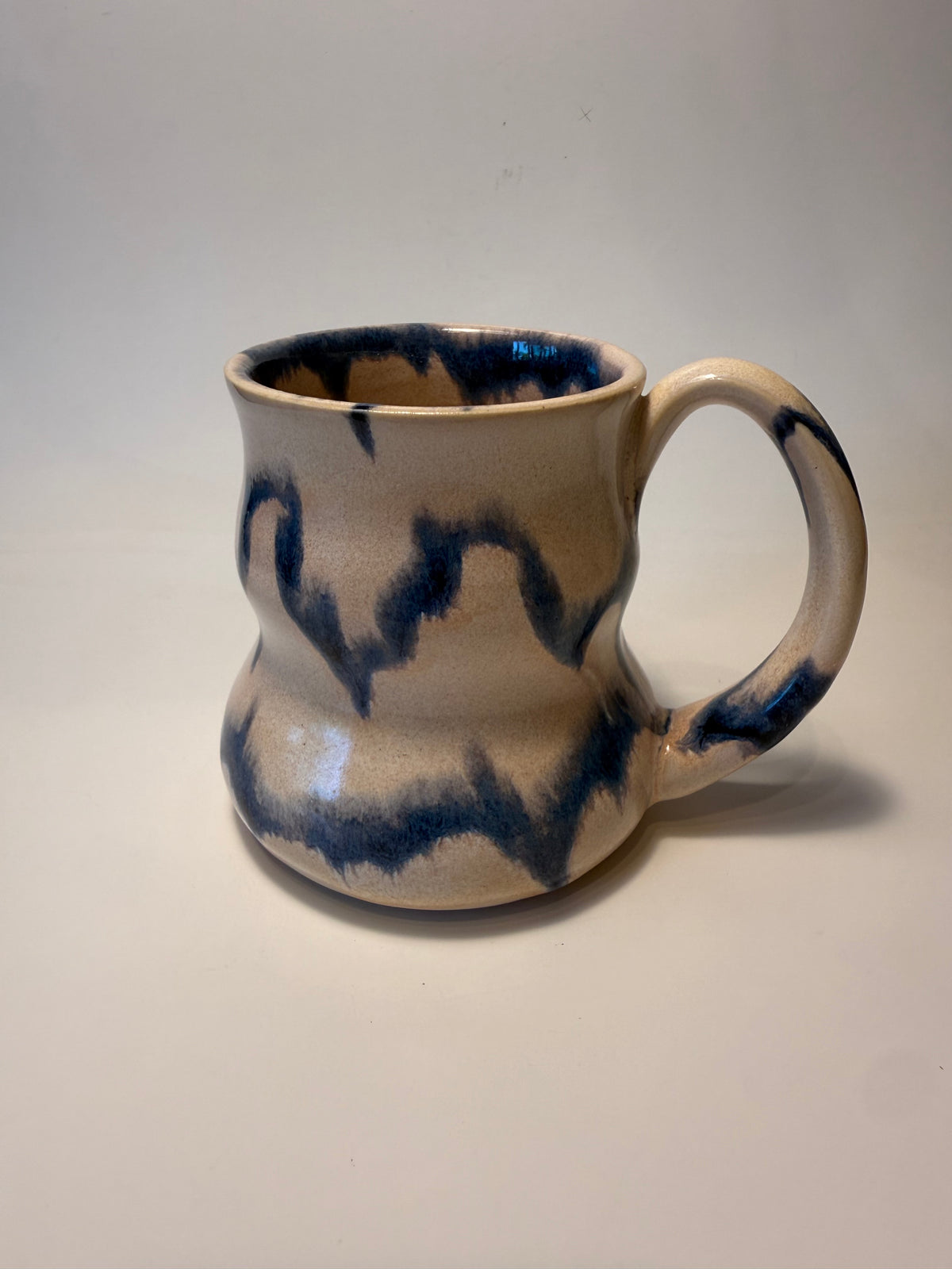 Cobalt Zigzag Mug
