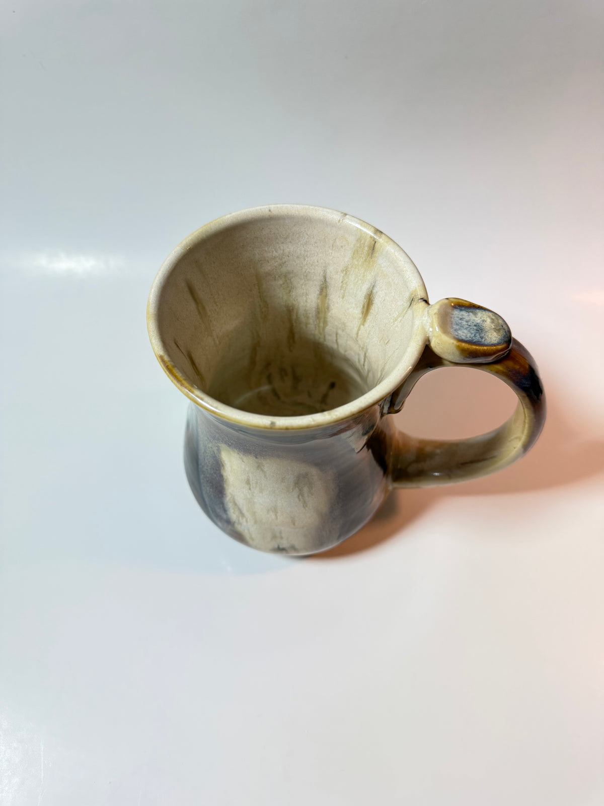 Caramel Cream Marbled Mug