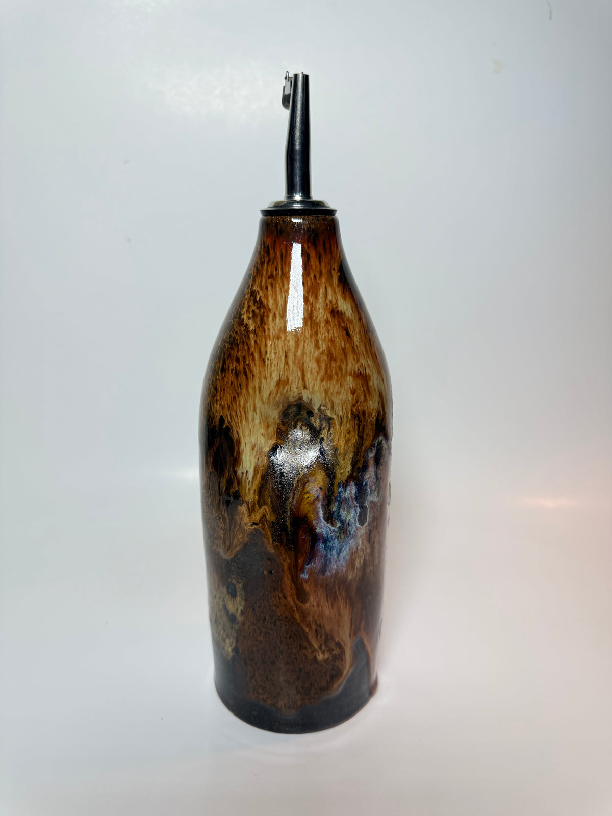 Walnut Marble Ceramic Oil Cruet