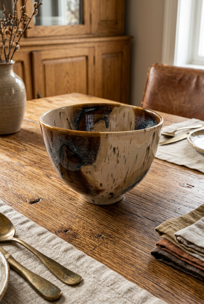 Toffee Swirl Bowl