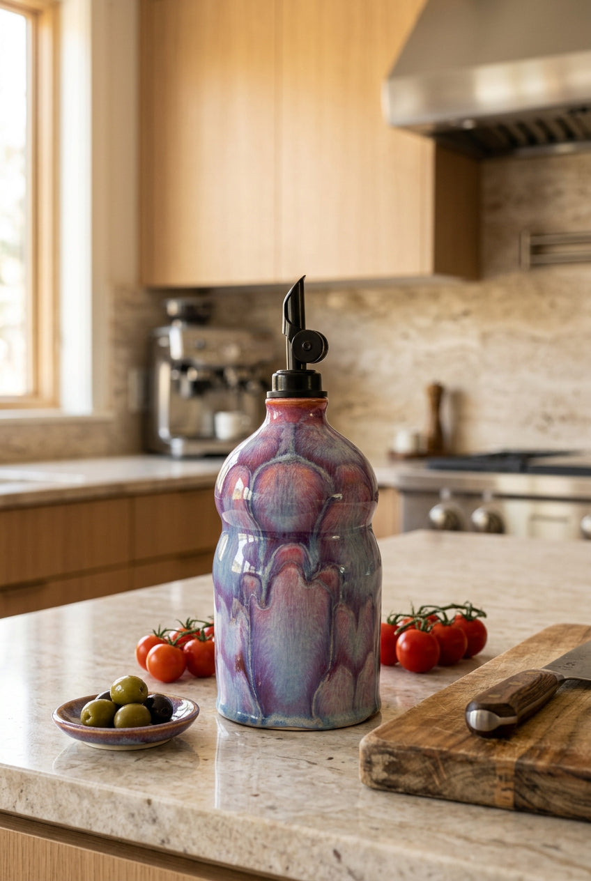 Plum Blossom Oil Cruet